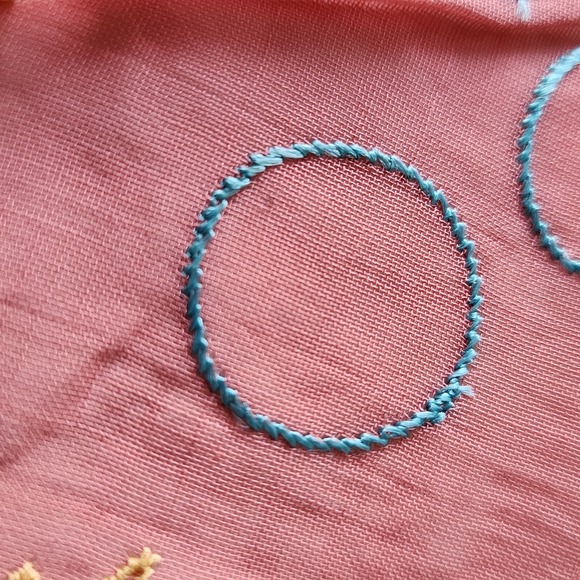 VTG Handkerchief Lot Hankie Embroidery‎ Applique White Lace Crochet Pink Linen - Picture 5 of 15